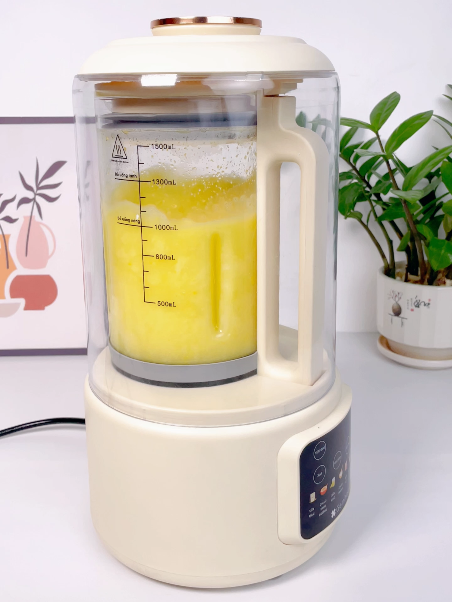 Siêu phẩm máy làm sữa hạt 20 lưỡi dao có cả chụp chống ồn Gemhaus GH150 Ultra #gemhaus #gemhausvn #maylamsuahat #maysuahatchongon #suahat #ultra #bao