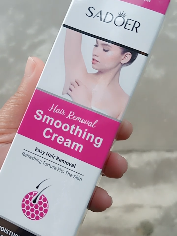 unwanted hair ng iyong katawan ba kamo sagot ni sadoer hair removal cream yan#hairremoval #hairremovalcream #smootheningcream #sadoer 