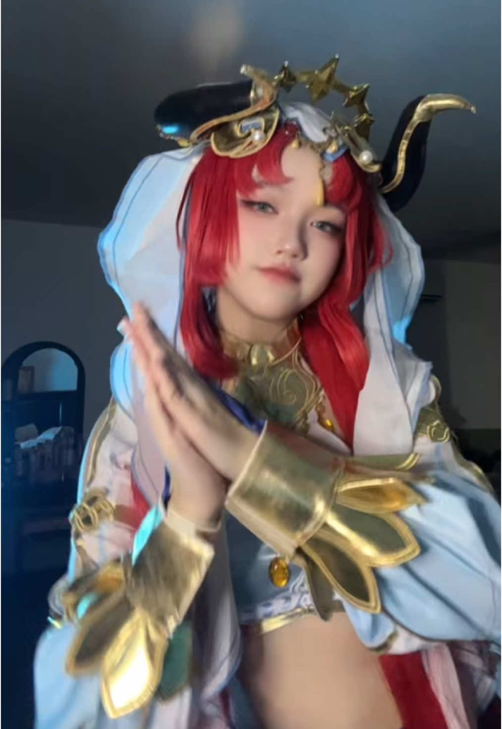 คลิปดอง🐵#fypシ #viral #cosplayer #nilougenshin #GenshinImpact 