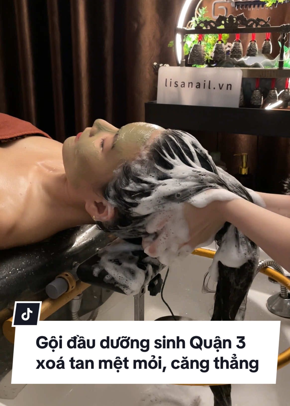 Gội đầu dưỡng sinh Quận 3 xoá tan mệt mỏi, căng thẳng #asmr #lisanailspa #goidauduongsinh #goidauduongsinhquan1 #goidauduongsinhquan3 #goidauduongsinhquan5 #goidauduongsinhquan7 #goidauduongsinhquan8 