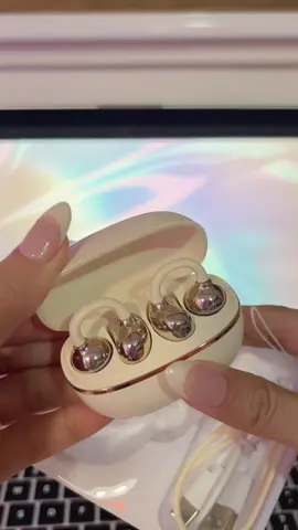 KY66 Earclip Design Earbuds, C-bridge Design, Open-ear Listening Technology, Auto Left-right Recognition, HiFi Level Stereo Sound, Touch Control IPX5 Warerproof Bluetooth 5.49, Freeclip No Feeling When Wearing #earbuds #wireless #fyp #fypage #foryou #foryoupage 