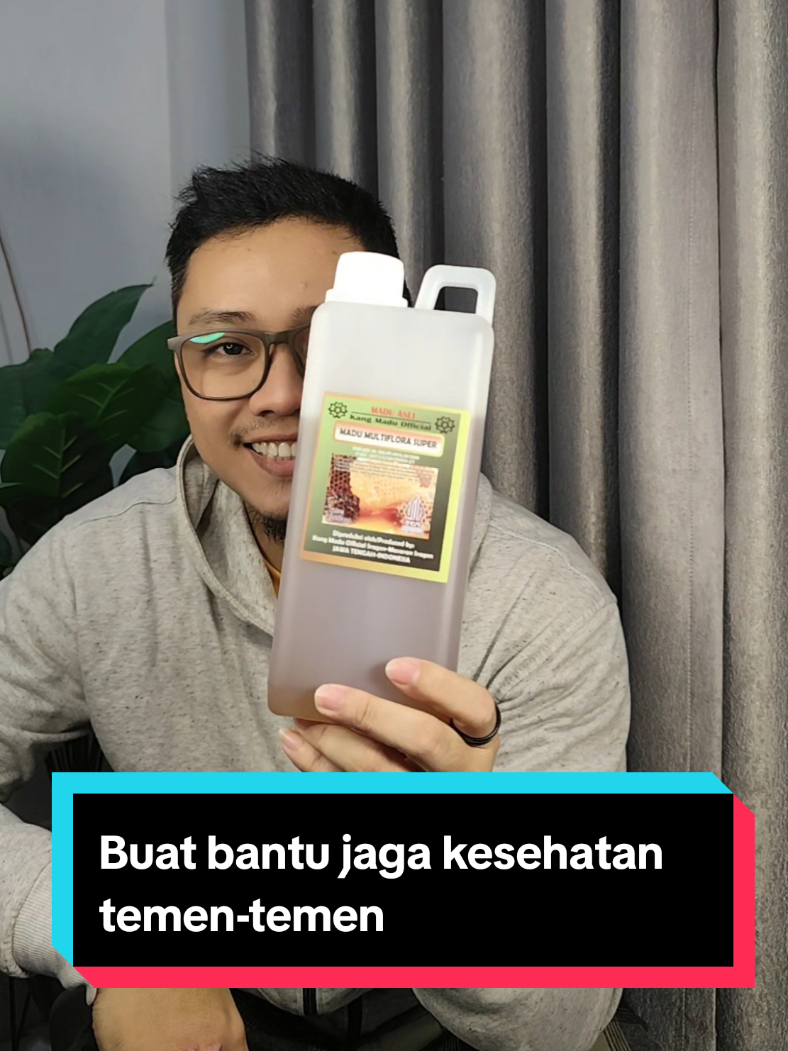 Madu multiflora bagus buat bantu jaga kesehatan dan imun temen-temen #madu #madumurni #maduasli #madumultiflora #cuantanpabatas #ramadhanekstraseru #wibgajian 