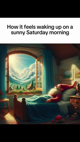 #fantasy #fyp #foryou #foryoupagе #bed #saturday #gnome #sun #morning #CapCut 