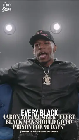 AaronThePlumber says every black man should experience prison for 90 days! #aarontheplumber #aarontheplumbertiktok #foruouuu 