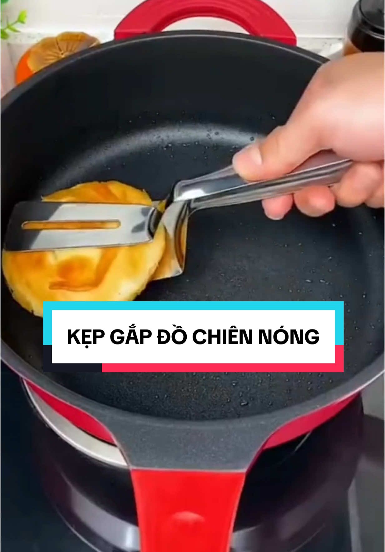 Kẹp thực phẩm lật đồ chiên nóng tránh phỏng tay #kepthucpham #kepthucphambangthep #kepgapdonong #kepgapdochiennong #kepgapdonongdanang #kepgapdochien #kepgapdononginox 