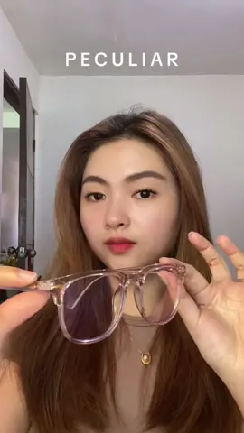 Pretty talaga ng mga eyeglasses ng peculiar 😩 #peculiar #eyewear #eyewearfashion #antiradiationeyeglass #photochromiceyeglass #foryou @Peculiar  