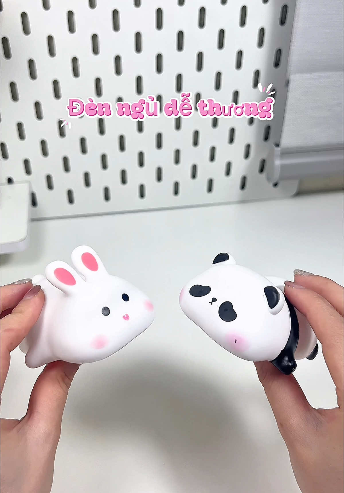 Cute mà nhiều hình để chọn lắm nha 🐼🐰🐶🪿🐥 #denngu #decor #dentrangtri #unboxing #review #xuhuong #viral #trangtri #foryou 