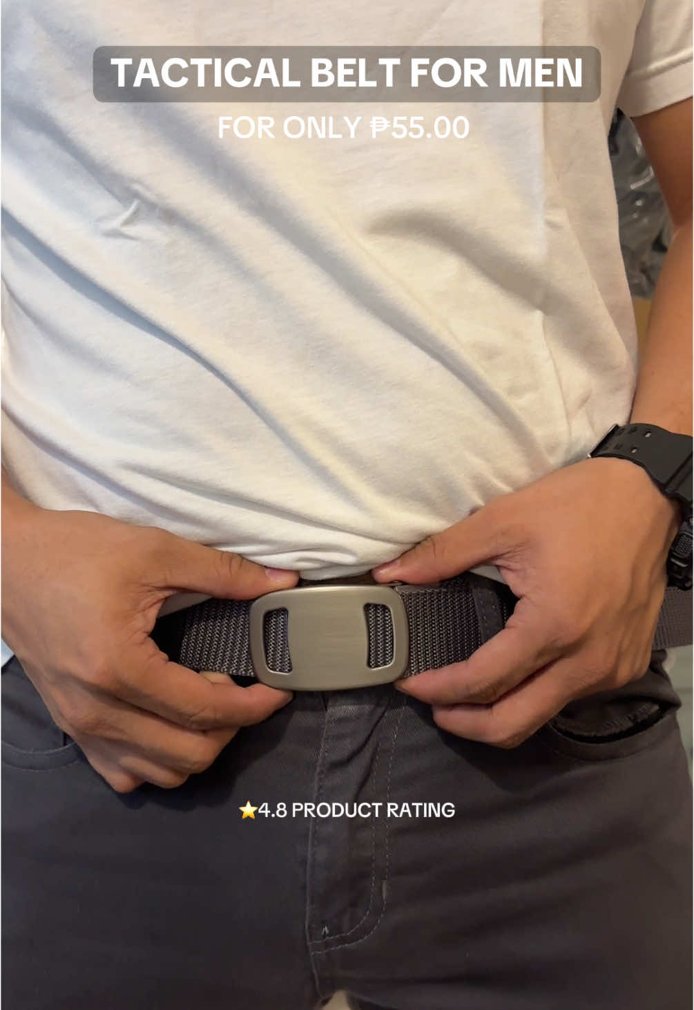 Hindi ako naniwala sa nung una 😅 sulit to mga mamser! TACTICAL ALLOY BELT BUCKLE #beltformen #tacticalbelt #belt #militarybelt 
