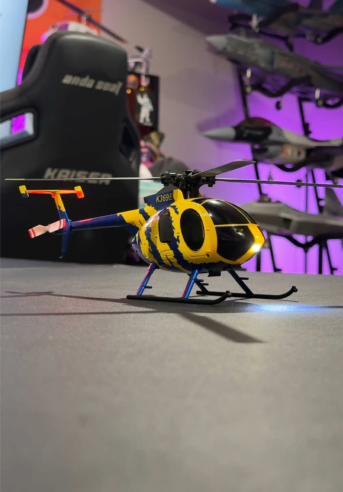 I’ve been flying the RC ERA MD500 a ton! 6 axis gyro paired with an optical flow sensor make it SO easy to fly. Way too much fun. #rchelicopter #rcheli #md500 #rcera #radiocontrol #remotecontrol #rc #rchobby 