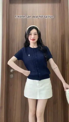 Áo len cộc tay thêu ngựa #tongkhominhanh01 #camcloset🍊 #xuhuong2025 #HotTrend #OOTD 