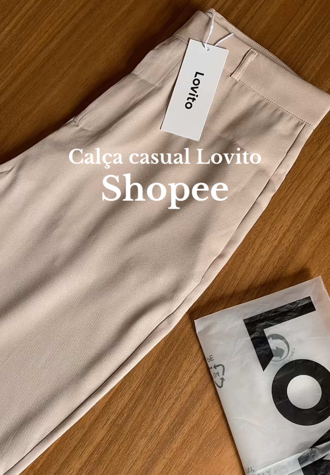 Calça Lovito ✨😮‍💨🤌🏼 . . . #achadinhosshopee #acheinashopee #calcadosfemininos #calcaalfaiatariafeminina #comprinhasshopee #alfaiatariafeminina  #compreinashopee #comprasshopee #achadinho