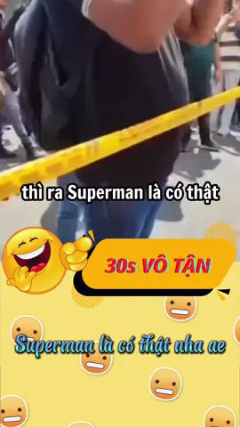 Superman này lạ quá :)))) #30giayvotan #hàihước #tiktokgiaitri #funny #trending 
