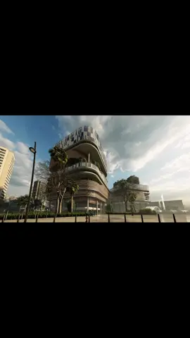 When architecture becomes greener.  #architects #architecture_hunter #lumion3d #office #design #designideas #officedesign #3drendering #moderndesign #mixedusebuilding #lumion #revit #cityscape #citylife #building #sustainableliving #Sustainability #modernhousedesign #trending #contemporary #trendingvideo #tropical 