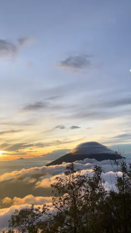 mangu+sunrise🥹 #fyp #sindoroviakledung #mountainindonesia 