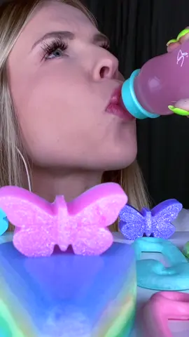 Yes that's a baby bottle..😂🍼 . . . . . . . #asmr #asmrsounds #hunnibeeasmr #satisfying #satisfyingvideo #eating #eatingasmr #trending #foryou #foryoupage #shorts #reels #viral #explorepage #hunnibee