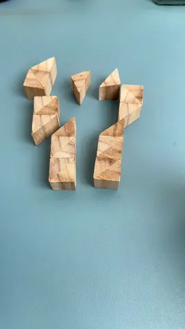 Can you use these 7 pieces to form the capital letter H?#puzzle#iq#iqtest