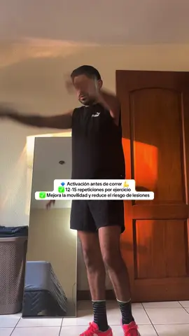 Antes de correr, siempre hago esta rutina de activación para preparar el cuerpo y evitar lesiones. Prueba hacerla y dime qué te parece. 🔥🏃‍♂️ #Calentamiento #Running #Preparación #Movilidad #Entrenamiento #RunnerLife #Entreno #RunningMotivation #intervalos #moonlight 