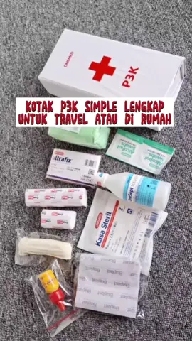 Sedia kotak P3K untuk hal yang mungkin tiba-tiba terjadi. Biar kita siaga dan bisa mengobati luka kecil dengan cepat. Box isi lengkap, travel size yang bisa dibawa bepergian. Harga terjangkau. #obat #p3k #plester #onemed #alatkesehatan #medis #luka #kasa #kapas #box #betadine #kesehatan #kotakobat #boxobat #travelkit 