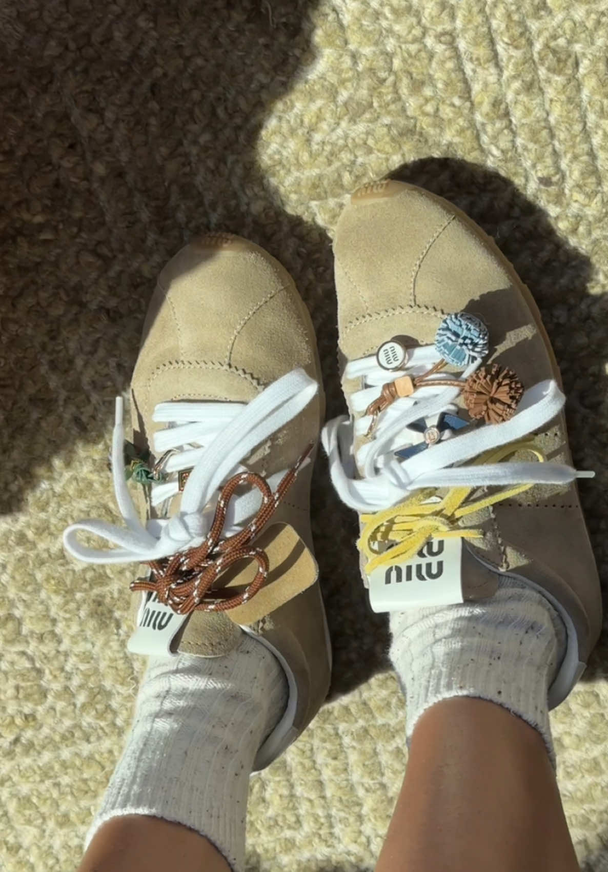 What do you know about the new Miu Miu  Plume Sneakers!! 