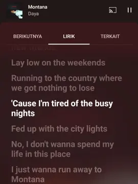 daya - montana #daya #montana #life #lyrics #lyricsvideo #music 