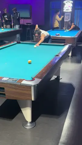 Practice session at good tines! Race to 10 that I ended up winning ☺️ #fyp #billiards 