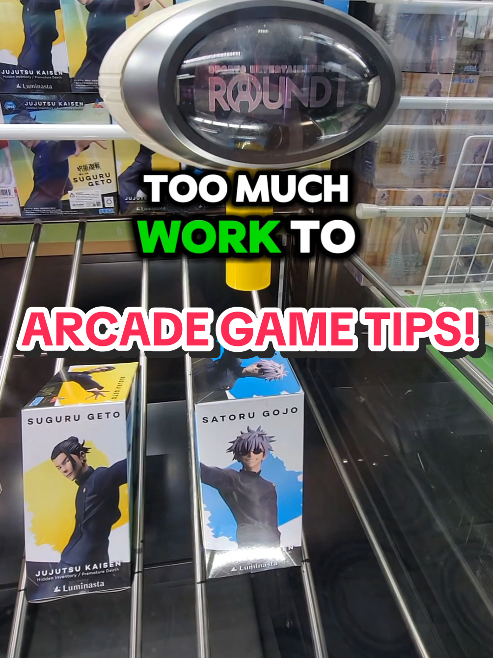 Arcade tips! One of my favorite crane games to play at the arcade! #arcade #clawmachine #clawgame #cranegame #arcadefriends #round1 #round1arcade #arcadewins #clawmachinewin #clawmachinetips #arcadegame 