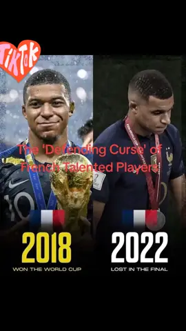 #WorldCup #mbappé #2026worldcup #Soccer #football  The Curse of Defending the World Cup: The 20-year curse of the champion's reincarnation in France