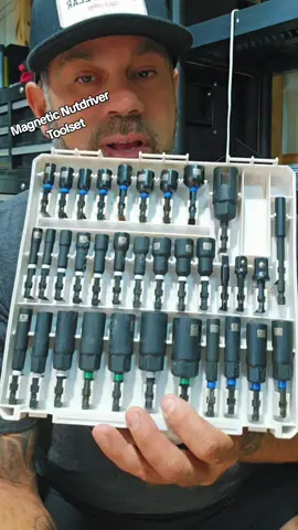 Magnetic Nutdriver Drill Bit Tool Set @toolant #tool #toolset #cartools #powertools #impactwrench #tiktokshopcreatorpicks #tiktokshopspringglowup #sprinktok 