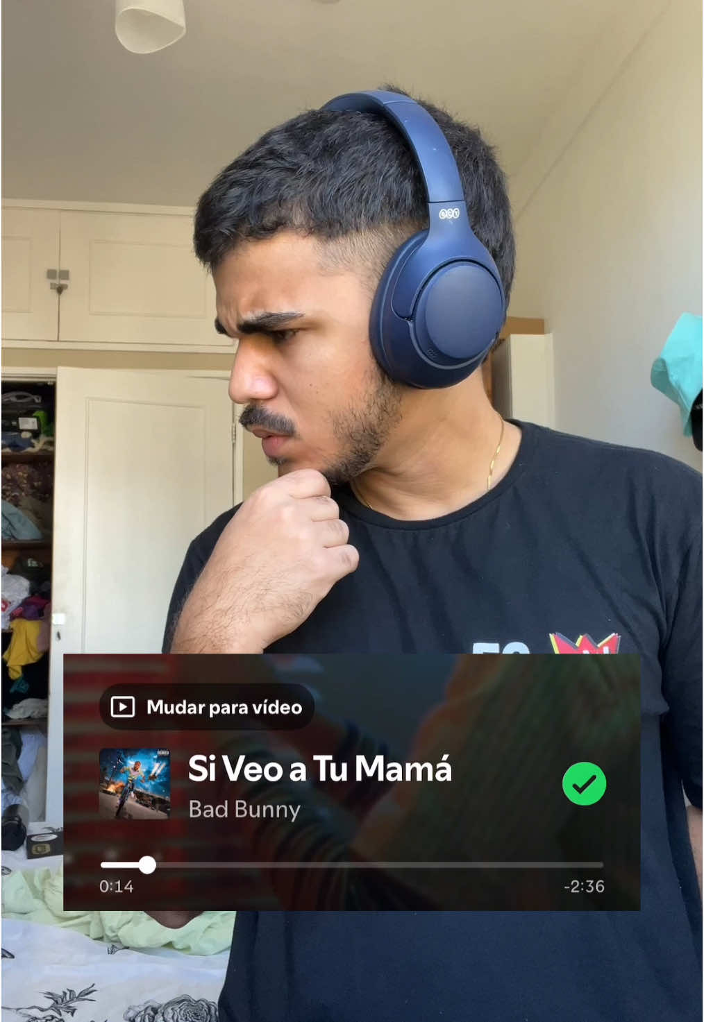 Esse álbum de Wiu é muito inspirado em BadBunny, mas essa aqui sem duvidas ficou melhor que a do coelho mau esse video eh em homenagem a @criajosuca que ama essa de Wiu.  #30praum #badbunnypr #reggaeton 