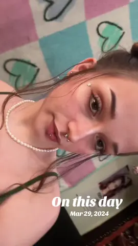 #onthisday i miss my eyebrow piercing so baddd