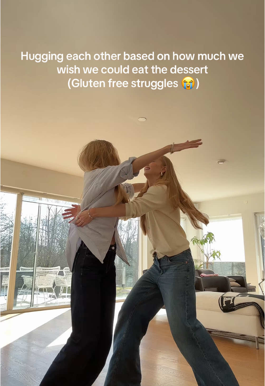 Being gluten free is not for the weak #trend #twins 