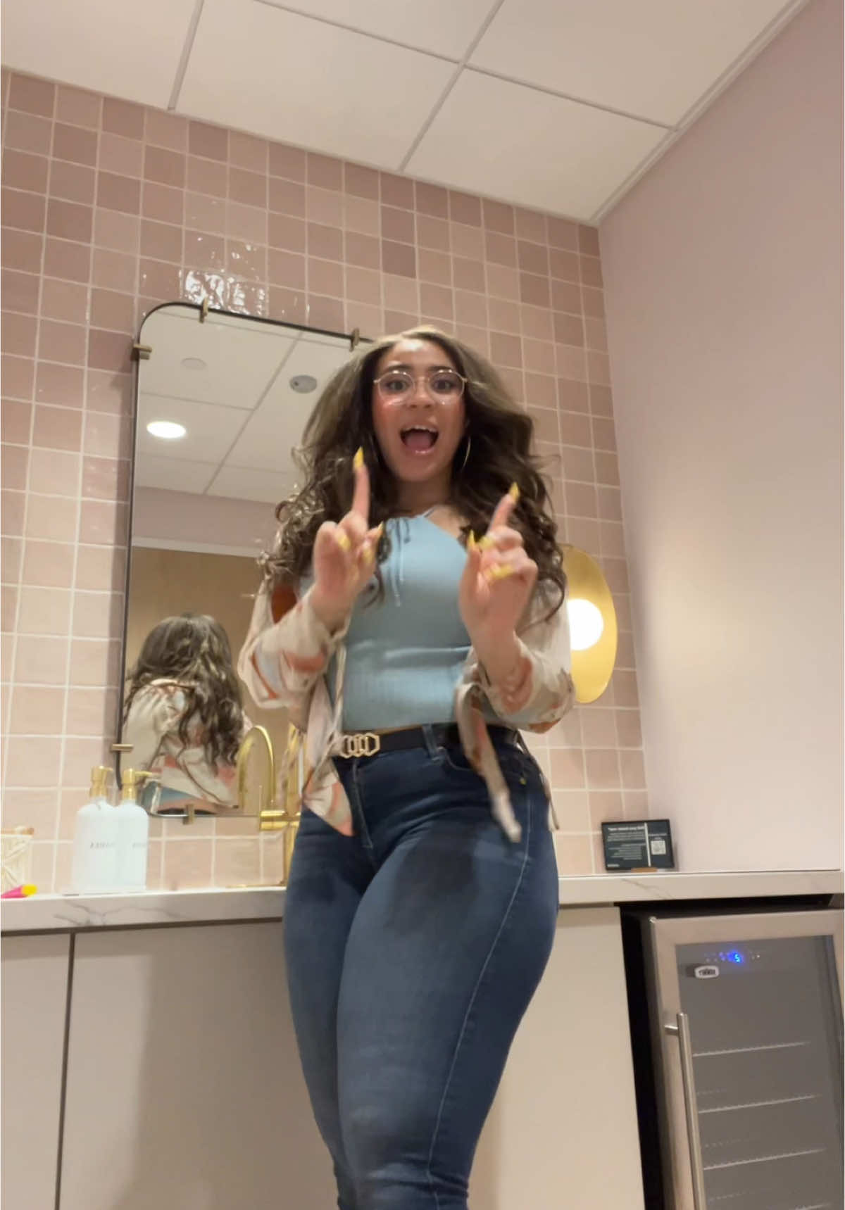 Casual Friday! #fypシ #fyp #eyeslipsface #jeans #casual #ootdinspo #officeoutfits #friday #ily #flirting #flirt #flirty 