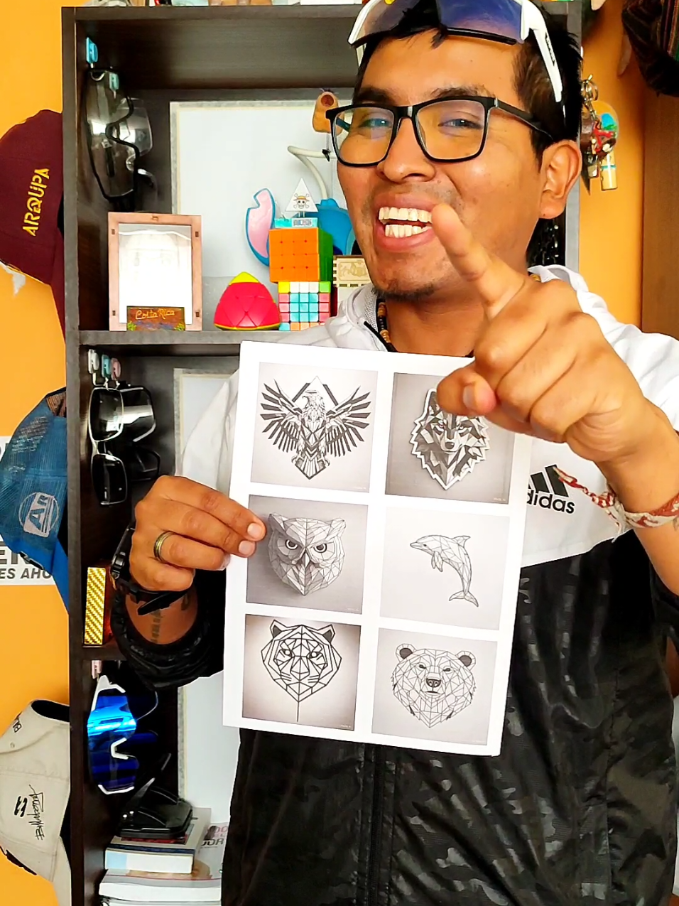 Aprende a crear tus propios diseños geometricos con inteligencia artificial 🔥 #tutorial #tips #ia #inkdrawing #design #metaai 