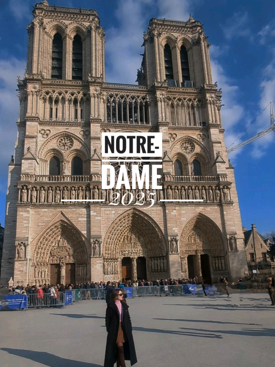 ✨VISITAR NOTRE-DAME EN 2025 👆🏼 todo lo que debes saber 😉 . . #notredameparis #viajeaparis #parisgratis #parissecret #bonjourdiana  #guiadeparis #notredame #visitparis #unamexicanaenparis  #paristravelguide