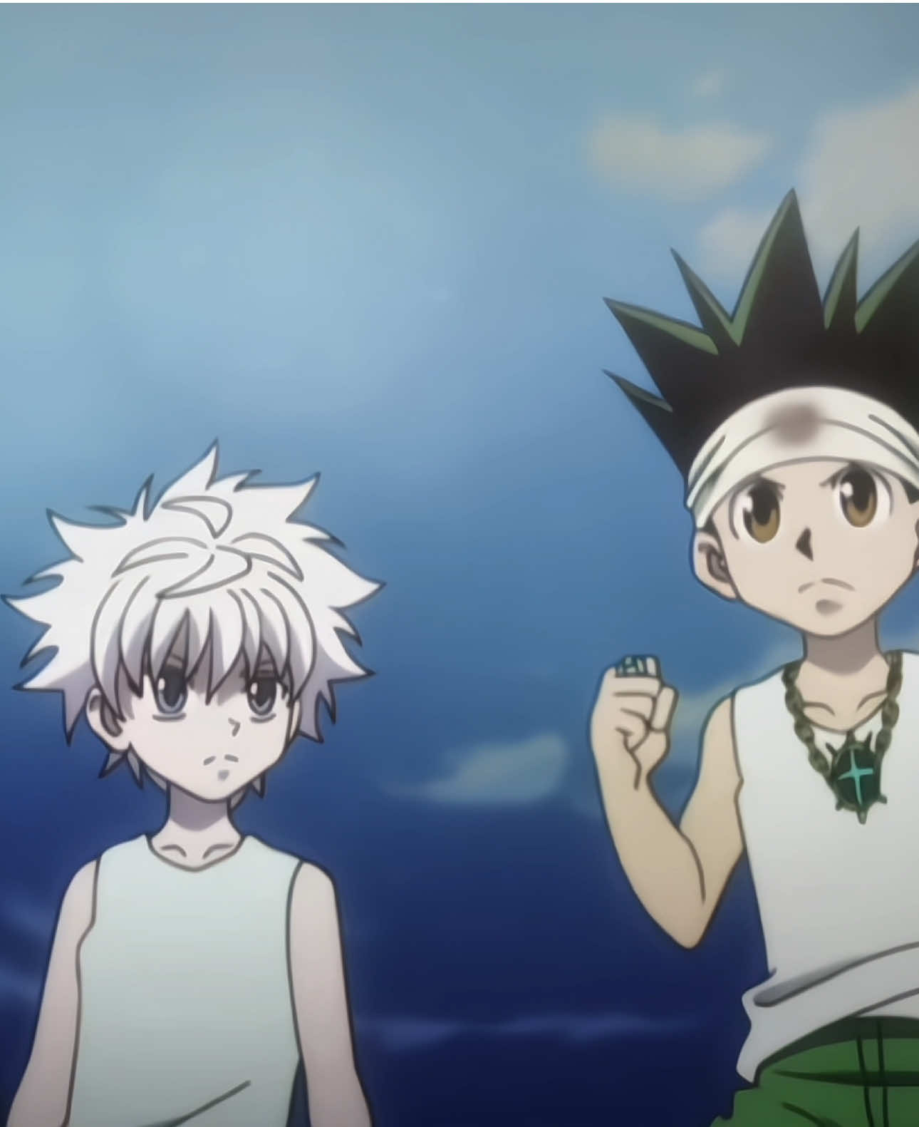 اوسس 😾☝🏻 #hxh #hunterxhunter #gon #killua #تيم_وينتر❄️ #explore #fyb 