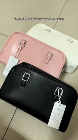 Vintage Style Bag for as low as 200 pesos? Got you! Click the yellow basket! 👜 #vintage #bags #women 