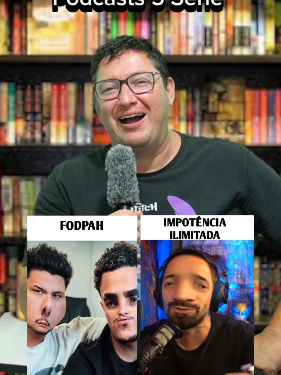 Qual Melhor Podcast #quiz #podcast #cortes #humor #podpah #quinta  #série #meme  @Inacio Repetente  @Dorfocarregarepetente 