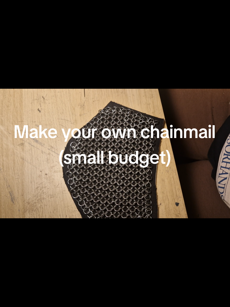 How to make your own chainmal with a small budget !