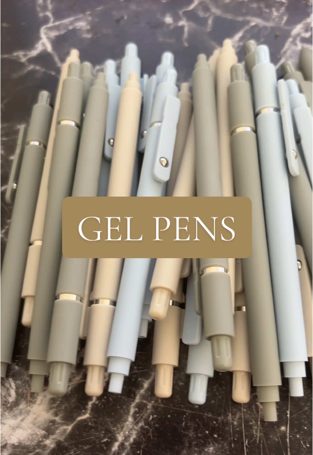 Gel pens are a must for me! #gelpens #homeoffice #office #officesupplies 