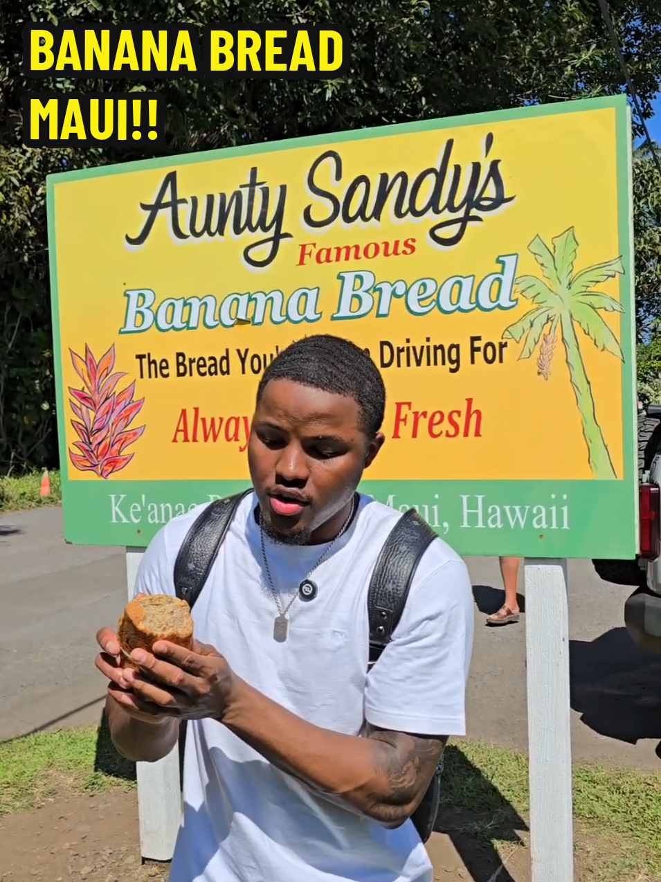 The best banana bread #foodreview #foodcritic #bananabread #hawaiifood 