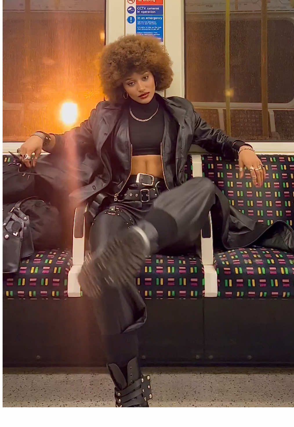 😎 GUESS WHO?!?! Another inspired outfit & visual... Any ideas?!? ;) - - -  Hashtags because I LOVE the algorithm #outfit #fashion #thrifted #layers #silver #punk #goth #alt #silverjewelry #rings #fitspo #film #movie #film #blade #matrix #scifi #fantasy #style #thrift #secondhand #afro #70s #80s #90s #leather #boots #future #mcu #marvel @realwesleysnipes@marvel_uk@marvelstudios @marvel @Marvel Entertainment 
