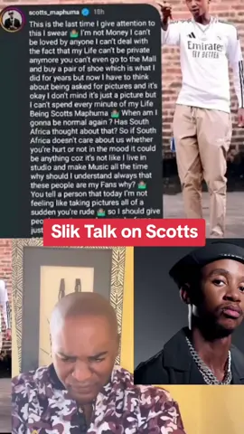 Slik Talk goes off on Scotts Maphuma #podcast #amapiano #xduppy #maphorisa #leemckrazy