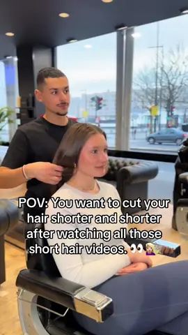 Really got the urge! 🙃  #shorthair #bobseason #hairtok #kurzehaare #cheveuxcourts #korthaar #cortedepelo #haareab #hairinspo #shortbob #fypageシ #hairtransition #shorthairstyles