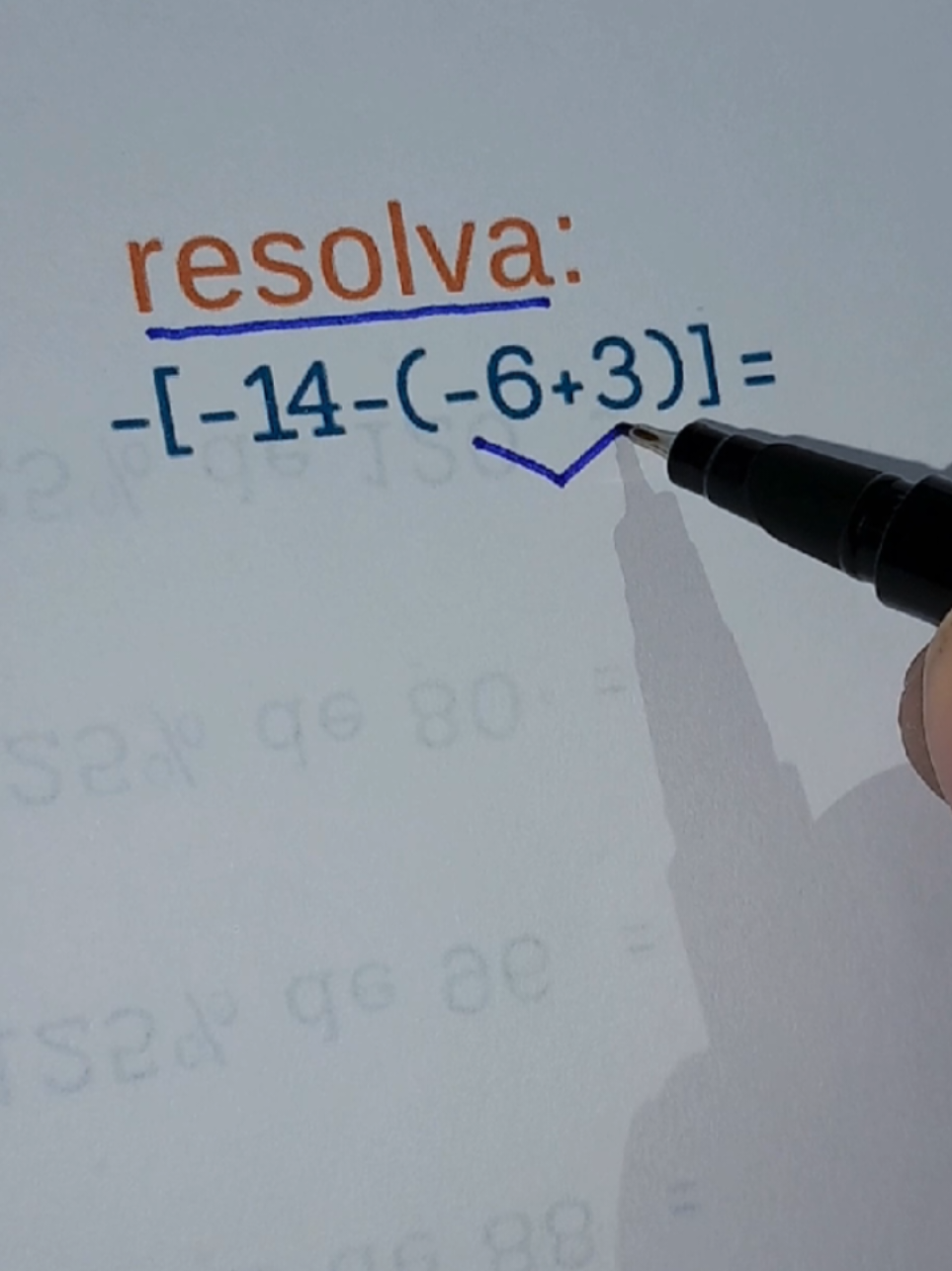 Expressão numérica  #matematica  #teachersoftiktok  #agoravocêsabe  #enem  #maths 