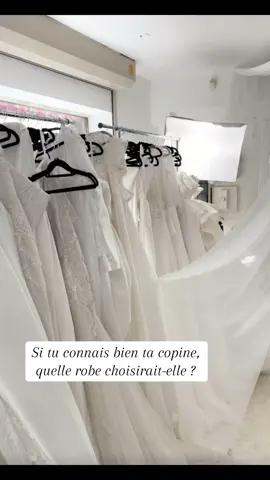 Si tu connais vraiment ta copine, devine quelle robe elle aurait choisis et identifie la pour voir si tu avais raison ! 🌸 #mariage #mariage2025 #mariage2026 #wedding #mariee #weddingdress #dress #weddingdresses 
