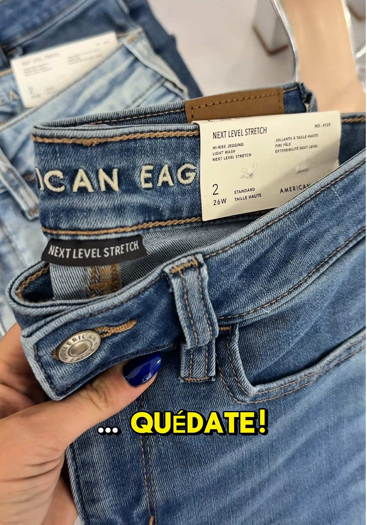 Guía rápida para elegir tu corte ideal 😍😮‍💨🇺🇸 #americaneagle jeans! Nueva Colección 