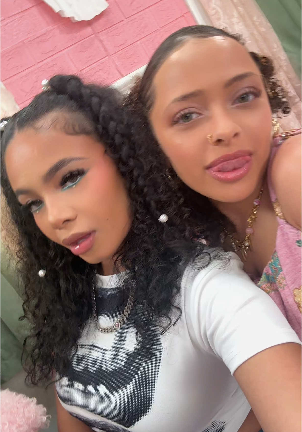 filming @girltalktheseries @aubrematier ❤️ #fyp 