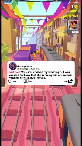 final part My sister crashed my wedding but was arrested for Now that she is facing jail, my parents want me to help, but I refuse. #raddit #redditposts #stereo #indianreel #storytime #capcut #gaming
