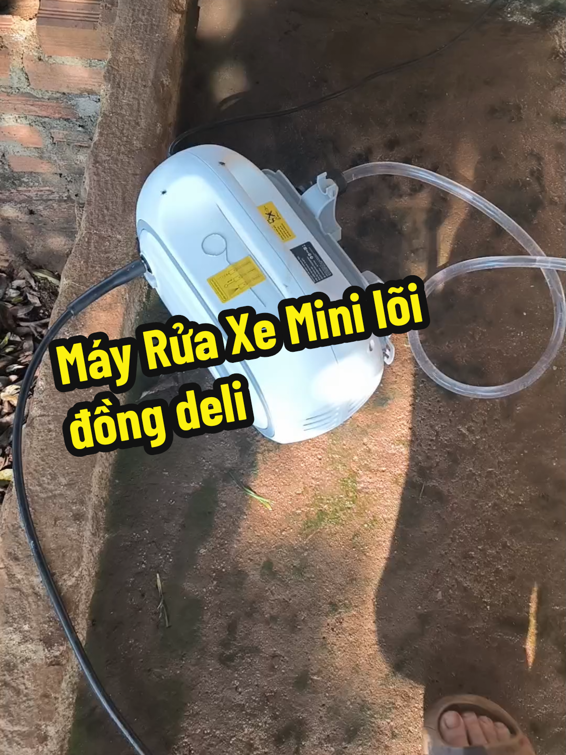 Máy Rửa Xe Mini lõi đồng deli cao cấp.#mayruaxedeli #mayruaxemini #giadungtienich #giadungthongminh #diengiadung 
