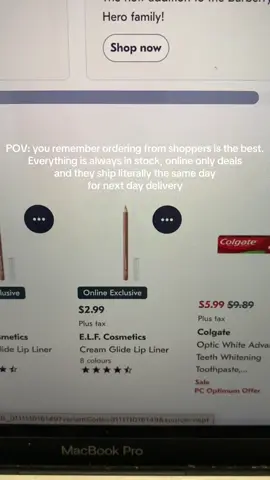 Sometimes so much better than going in person #shoppersdrugmartbeauty 